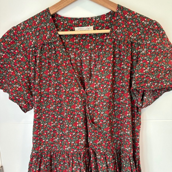 Christy Dawn The Dawn Dress | Evergreen Apple Harvest - size Medium - Picture 1 of 2